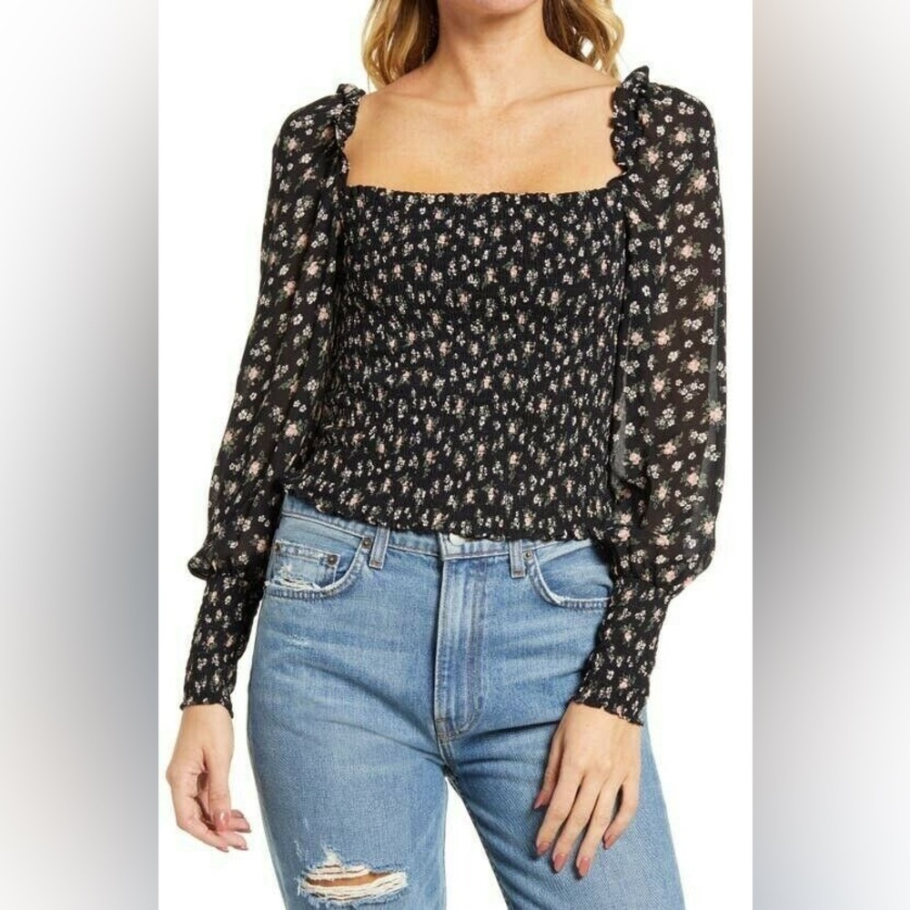 Reformation Pinto Top in “Freesia” sz Small